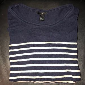 H&M striped sweater